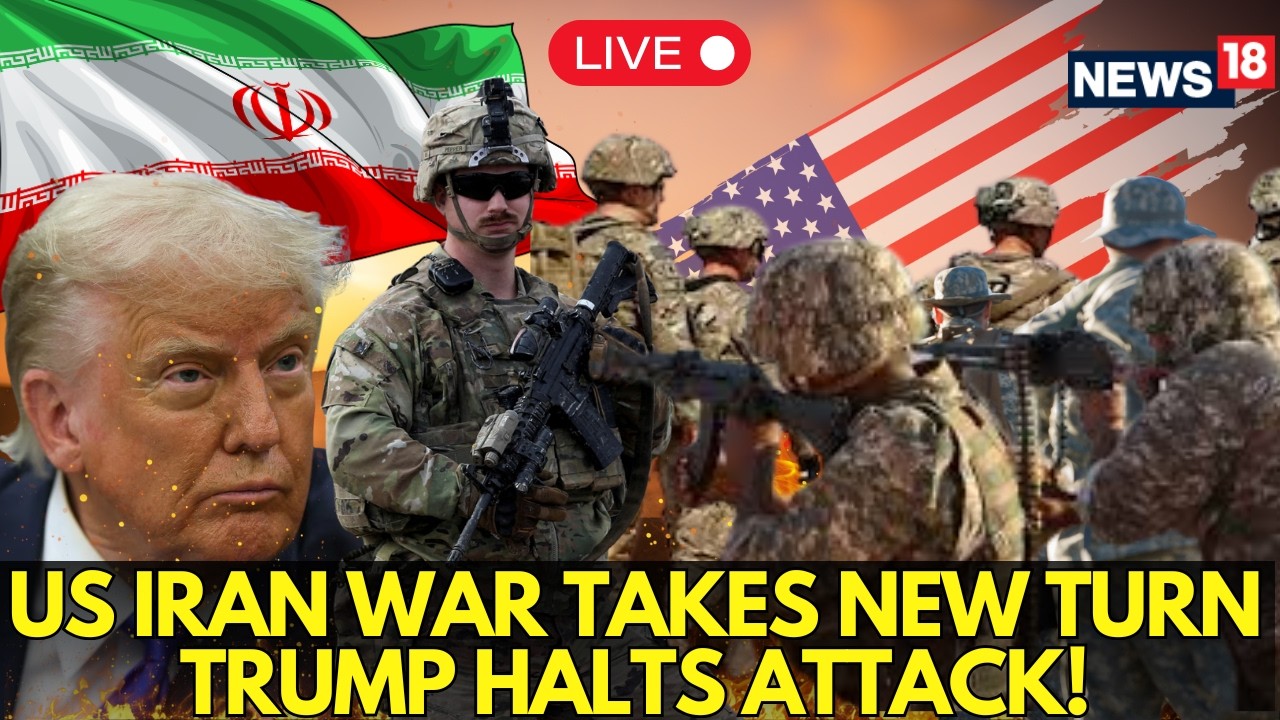 US IRAN WAR LIVE | Trump&rsquo;s Iran Bombshell: US Strike Ready, But Attack Halted Over Deal Talks | N18G