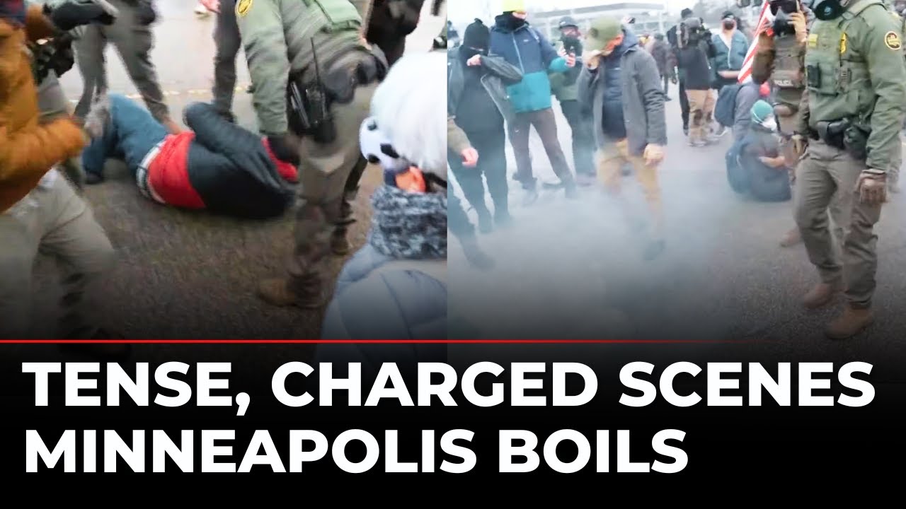 US News LIVE: Very Intense, Volatile Situation on Minneapolis Streets Under Heavy Security Presence