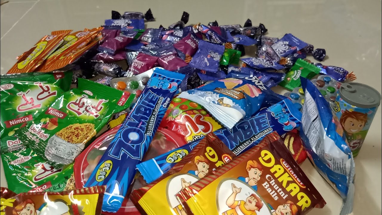 Lots of candies and new items unboxing asmr review