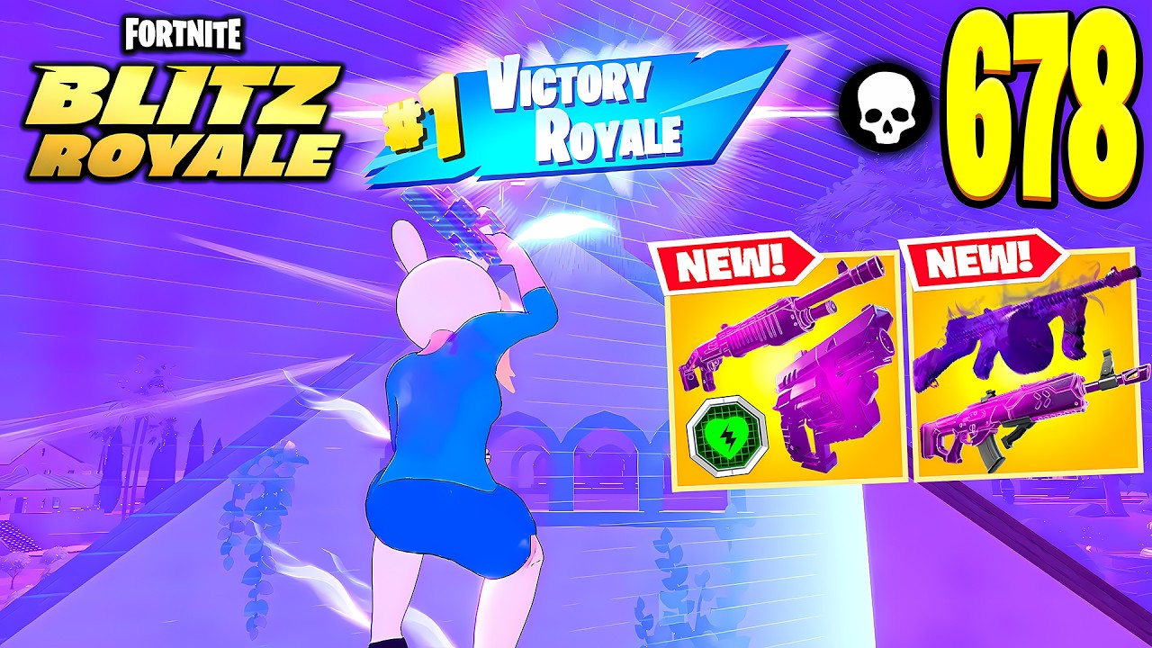 Adventure Time x Fortnite Blitz Gameplay | SOLO SQUADS High Eliminations