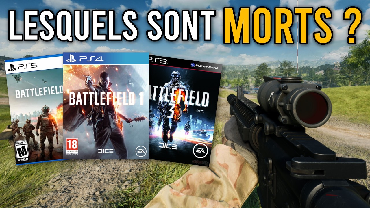 Quels Battlefield sont encore JOUABLES en 2026 ?