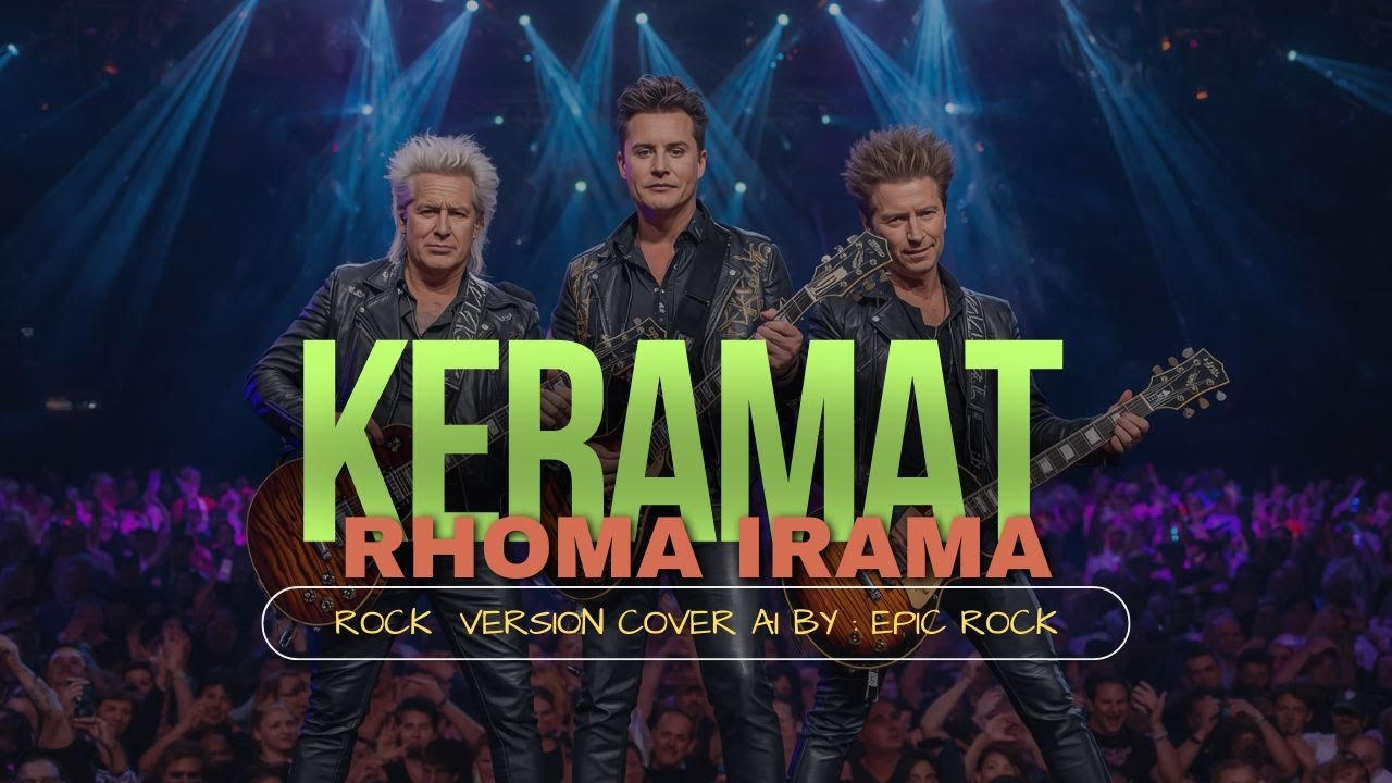 Keramat - H. Rhoma Irama, Rock  Version cover AI by : Epic Rock