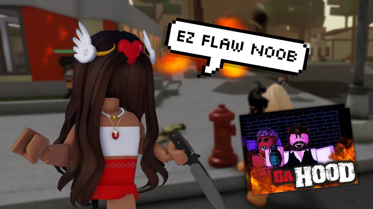 MAKING PEOPLE MAD ON ROBLOX DA HOOD