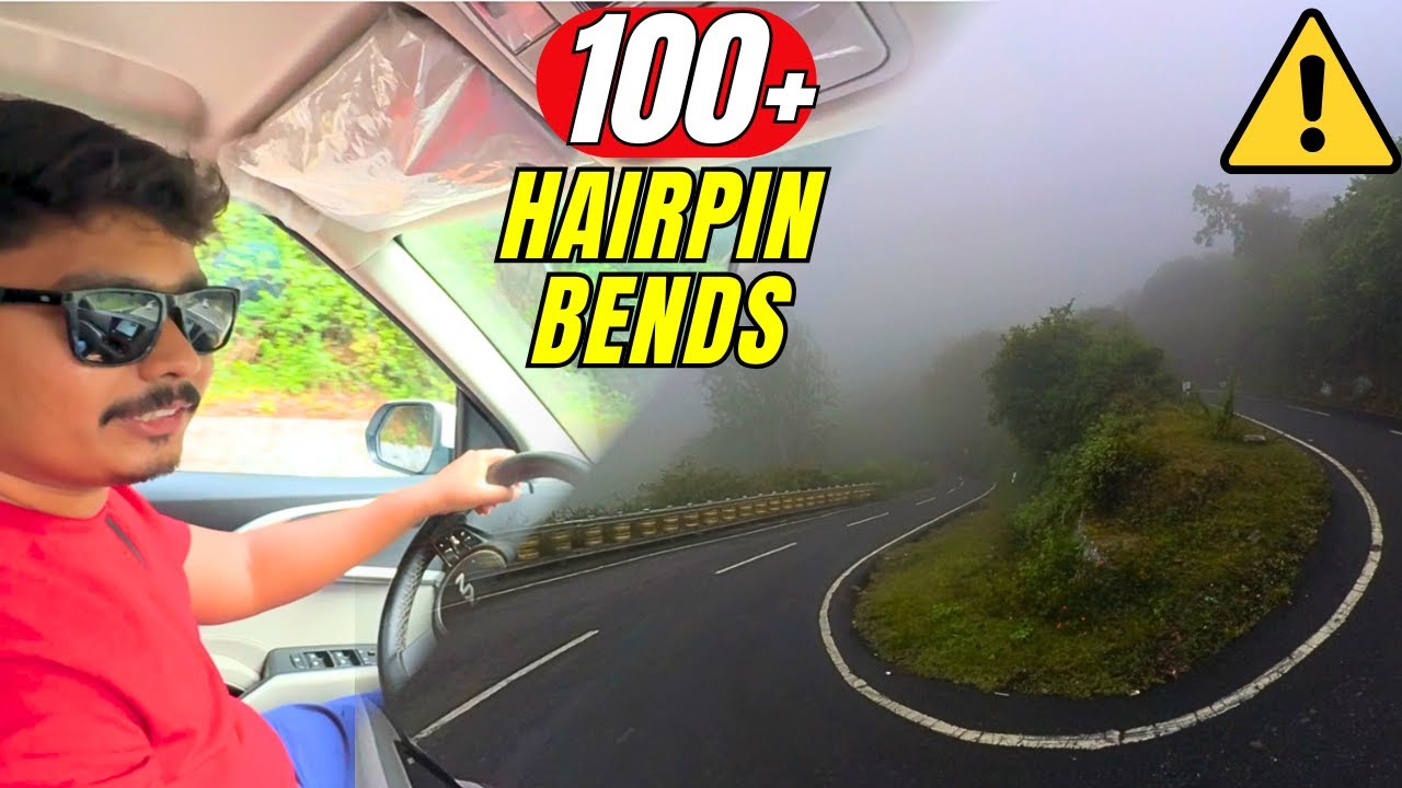 COIMBATORE to OOTY via COONOOR GHAT - 100+ HAIRPIN BENDS in FOG | Kia Carens | E-Pass of Nilgiris