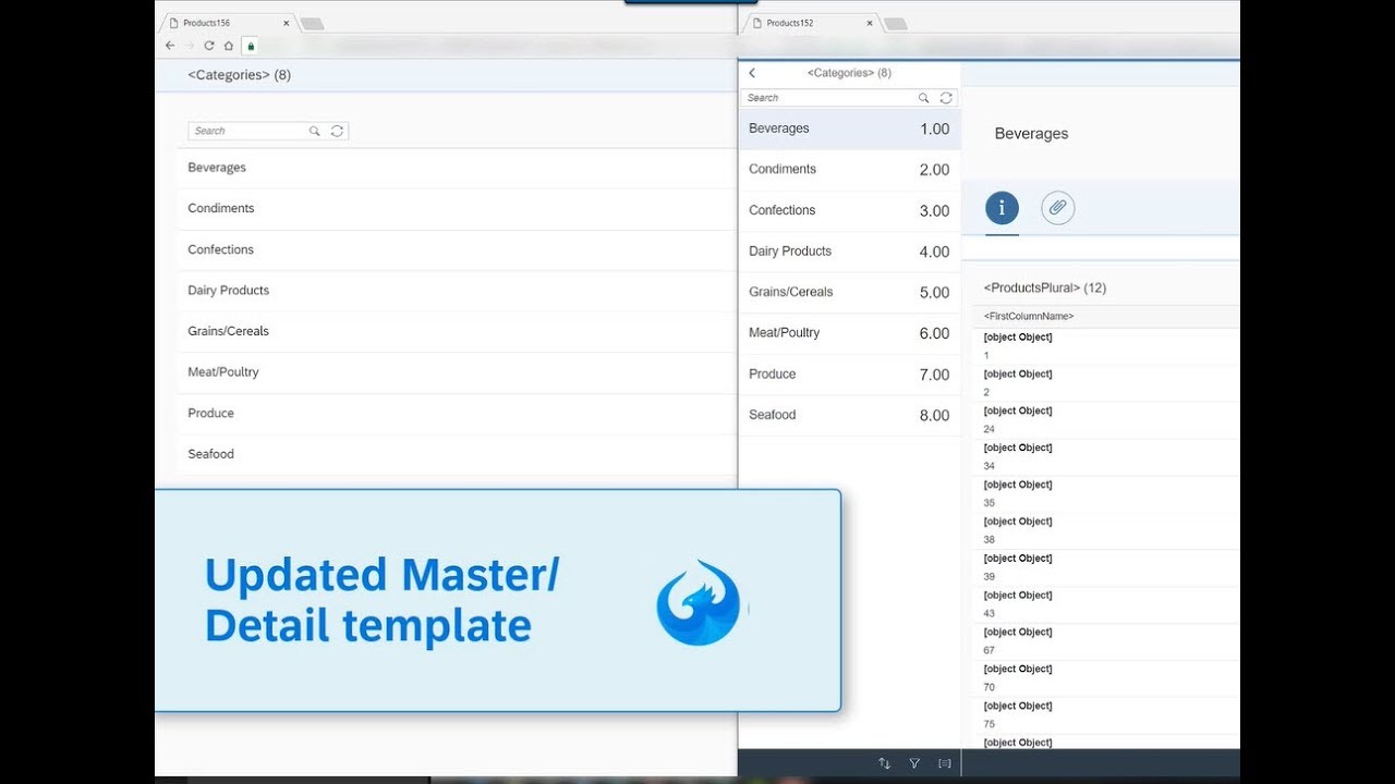 Updated Master Detail Template (Release 1.56)