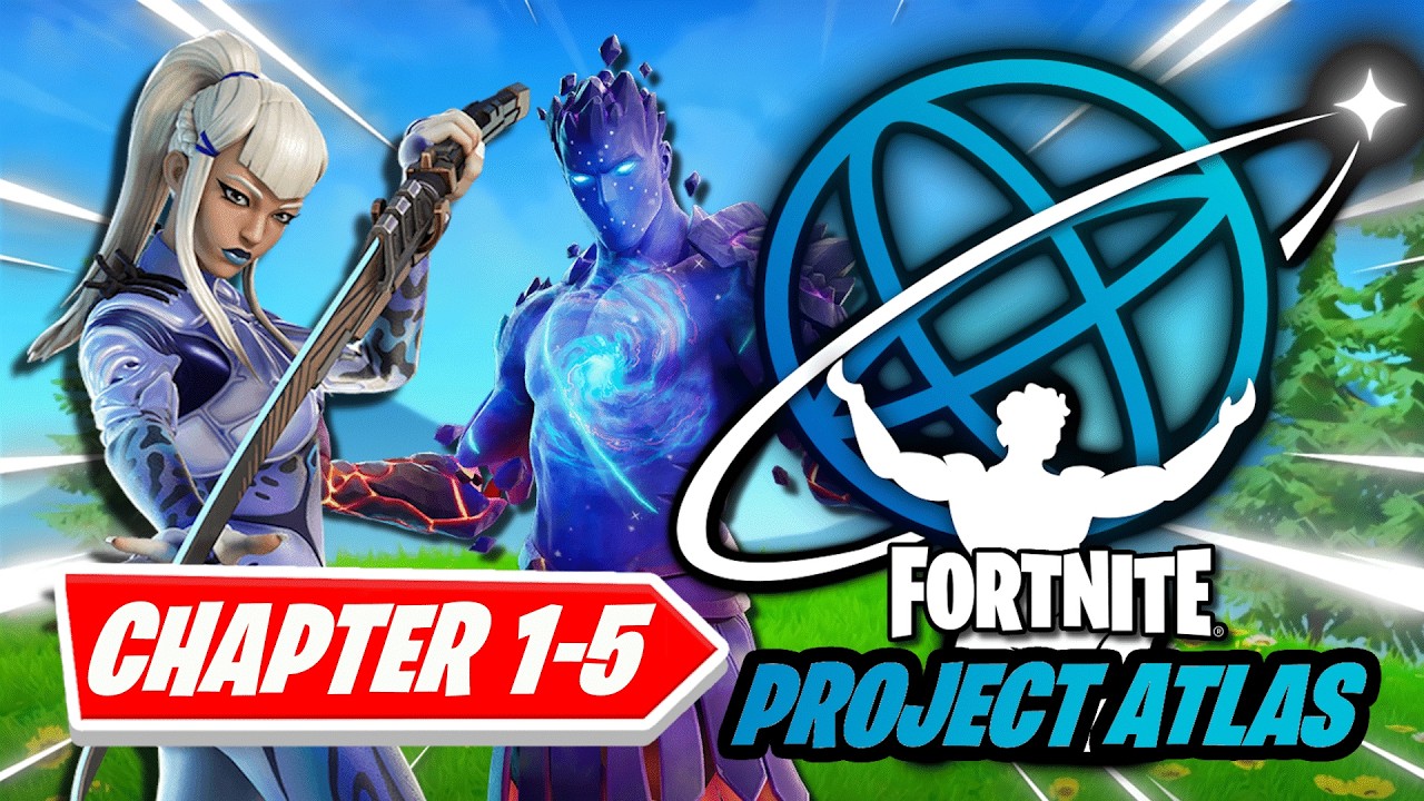 Как играть в любую главу Fortnite с друзьями! (Project Atlas)