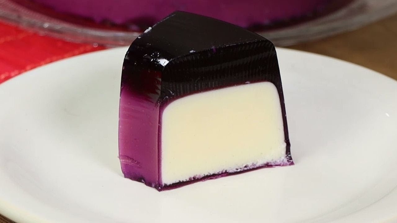 Заполненный желатин невероятно вкусный