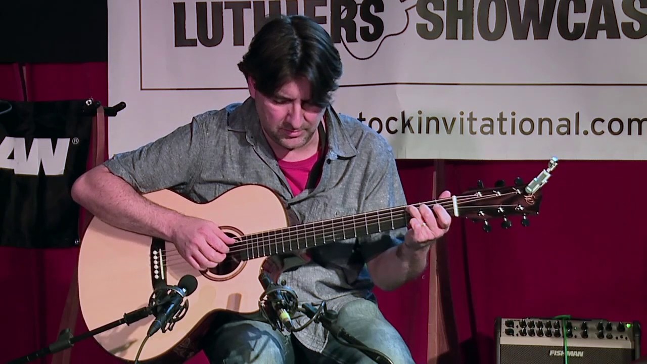 Woodstock Invitational Luthiers Showcase 2015 - Claude LaFlamme - Peggy White Guitars
