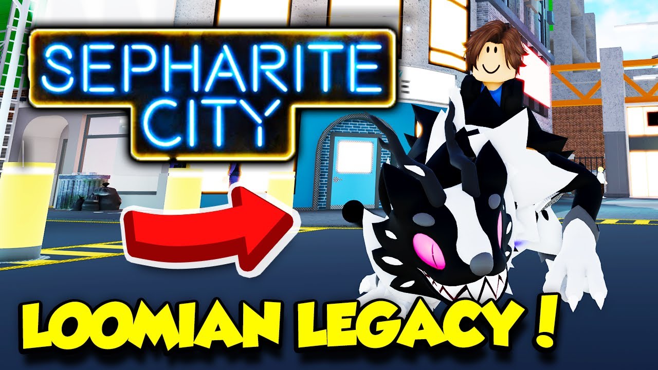 I Made It to SEPHARITE CITY In Loomian Legacy!! (Part 5)