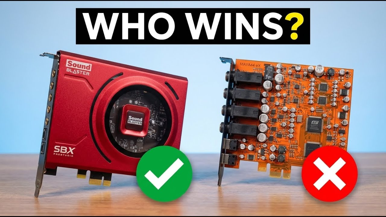 TOP 5 BEST PCIE SOUND CARDS for PC 2026 | INTERNAL SOUND CARDS AMAZON