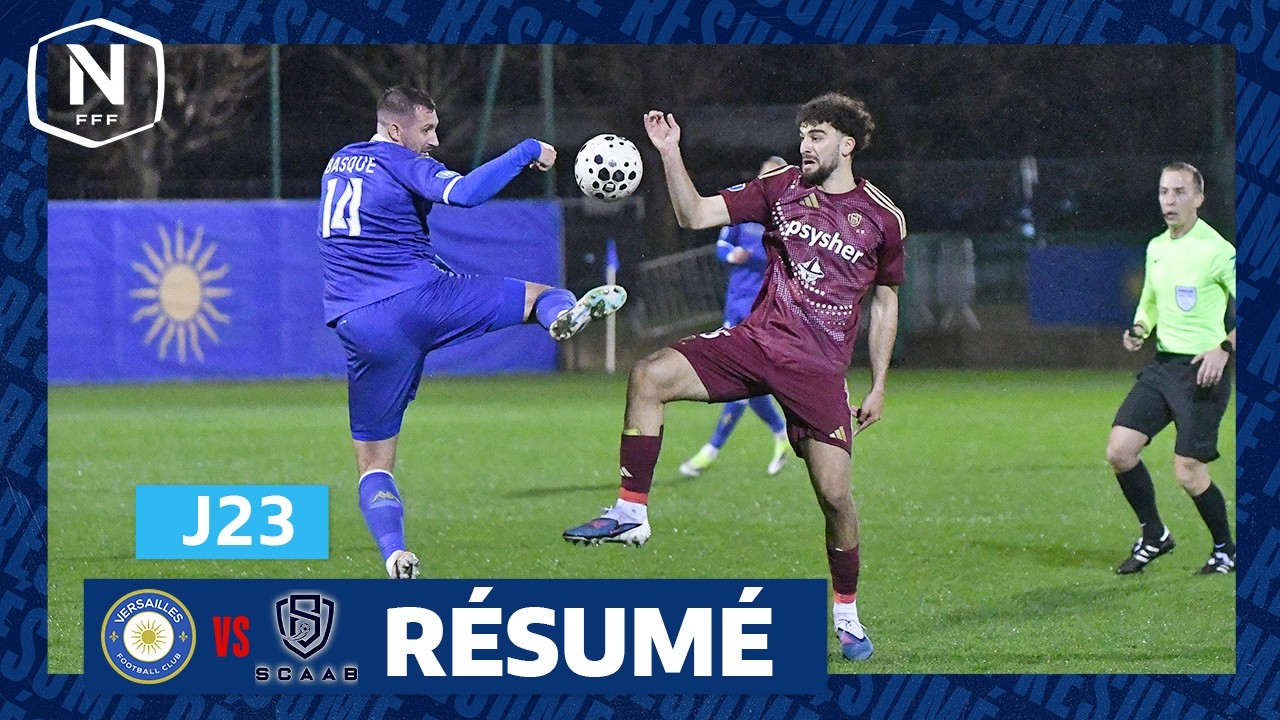 J23 I FC Versailles - SC Aubagne Air Bel (3-0) I National FFF 2025-2026