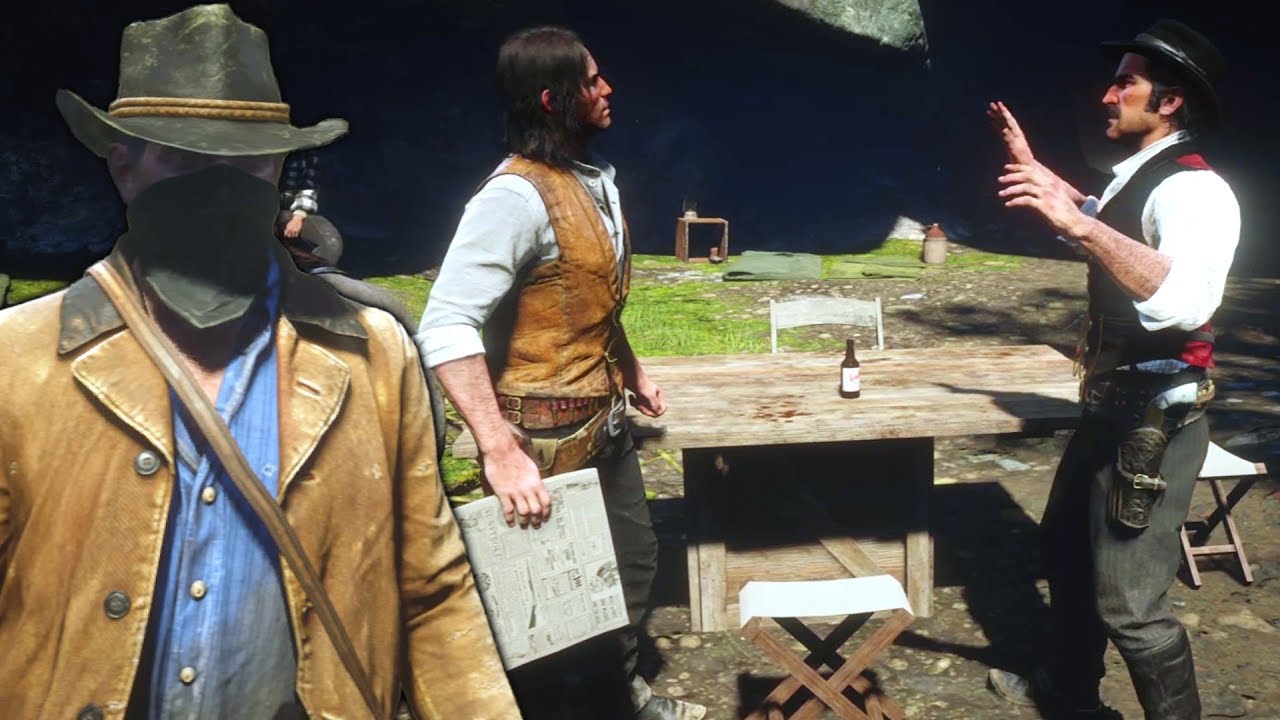 RDR2 Датч предал Артура и Джона (Джон Марстон против Датча) - Red Dead Redemption 2