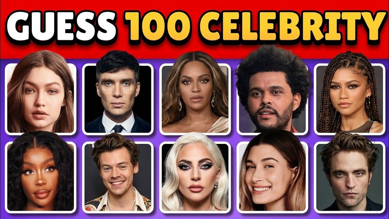 Can You Name All These Celebrities? | Rapid Fire Quiz