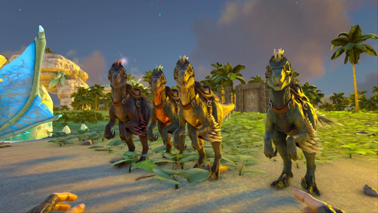 Raptor Taming! Ark: Crystal Isles S1E13