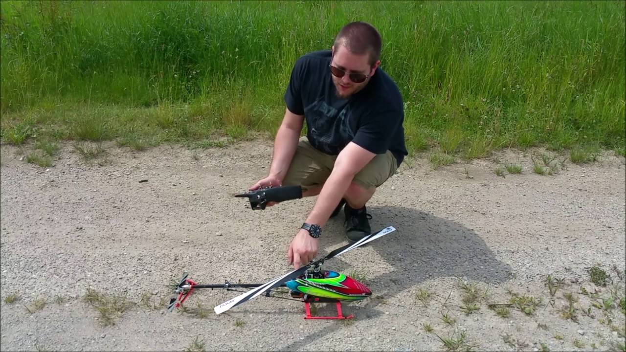 ALIGN T REX 450L Dominator 6S Flug 1 Vorstellung & Erstflug