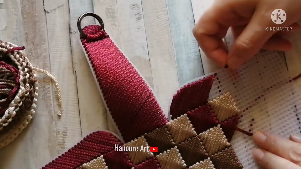 DIY PURSE BAG. How to make a handmade women bag with plastic canvas #DIY #hand_made