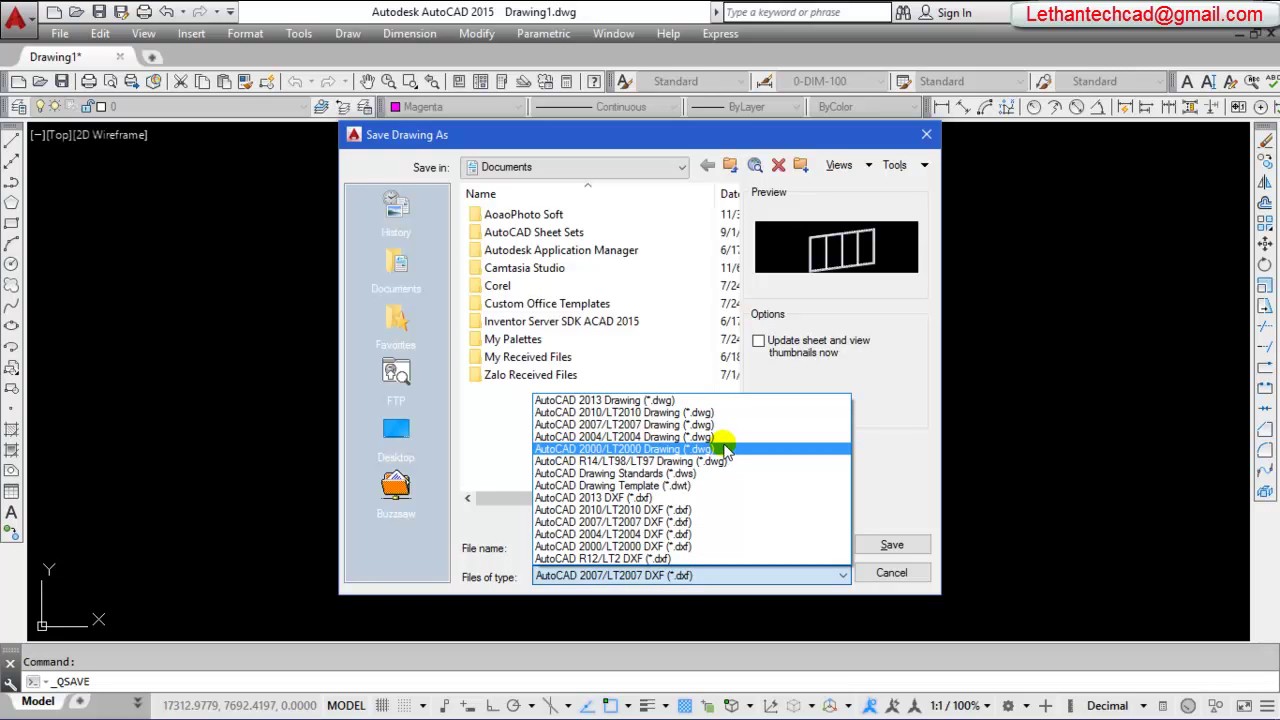 Video 9: Dạy vẽ Autocad - Tạo file mẫu, lưu file mẫu, file dữ liệu, giao diện