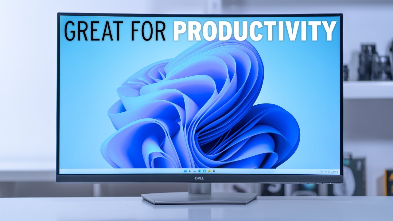 Изогнутый 32-дюймовый монитор 4K DELL S3221QS &mdash; отличное соотношение цены и качества для большинс...