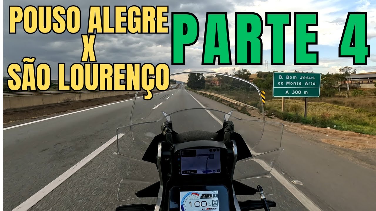 TRAJETO POUSO ALEGRE ATÉ SÃO LOURENÇO, VIA LAMBARI - parte 4