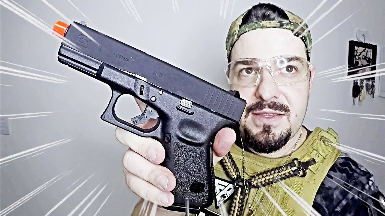 GLOCK 19 na m&atilde;o | UMAREX Elite Force | AIRSOFT Review | FBAIRSOFT