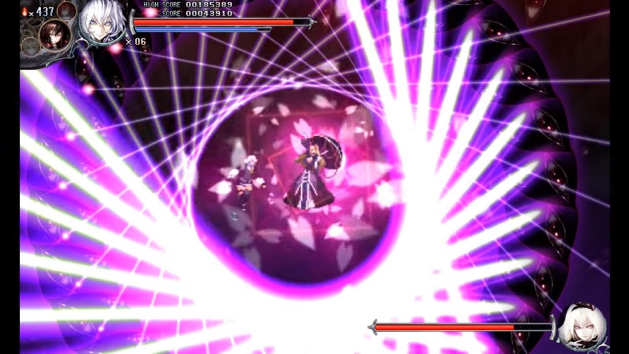 Koumajou Densetsu II: Stranger's Requiem - Phantasm Stage Hard Mode (No Commentary)