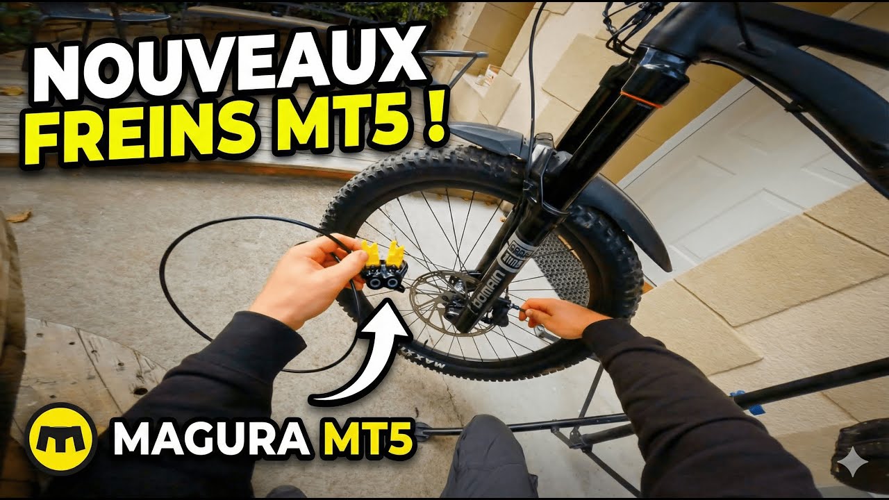 ENFIN DU VRAI FREINAGE ! Installation Magura MT5 🛑