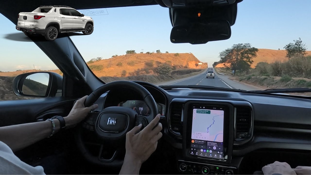 Toro Ultra na estrada - como é viajar com a versão esportiva da pick up intermediária da @Fiat Automóveis Brasil