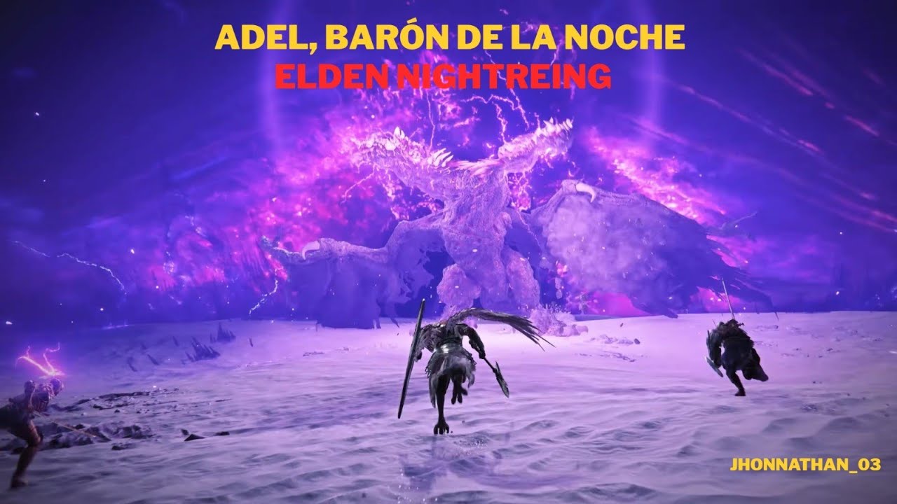 Elden Nightreing - Adel, Barón de la noche (Con @Josueroman2020) 🥷🏻⚔️🔥🌑☄️🗻🩸