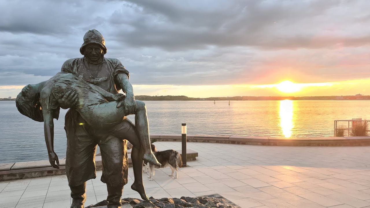 Ostseebad Heikendorf 2024, Möltenort, Ein Tag in Heikendorf an der Kieler Förde HEIKENDORFER STRAND