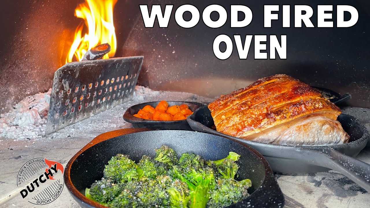 Crispy Pork Loin Cooked In A Wood Fire Oven @thepelletman1