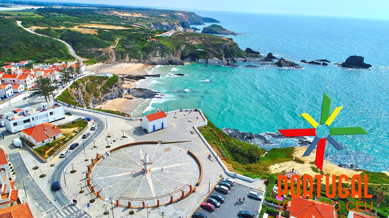 Zambujeira do Mar aerial view