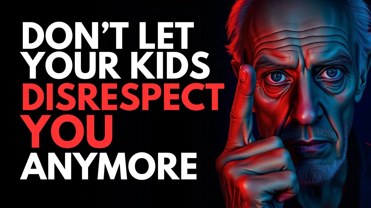When Your Children Disrespect You and Make You Feel Small, Do This | Wisdom for Life