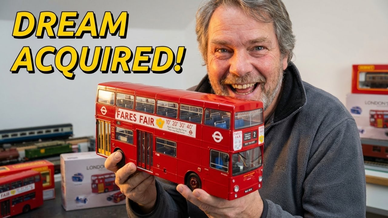 I Finally Got My Dream London Bus Model!