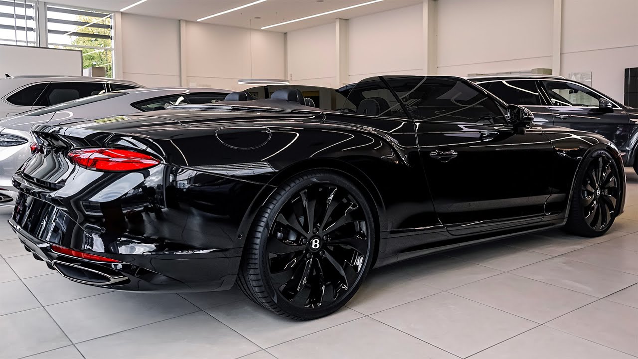 NEW 2026 Bentley Continental GTC Black Edition - Interior and Exterior Walkaround