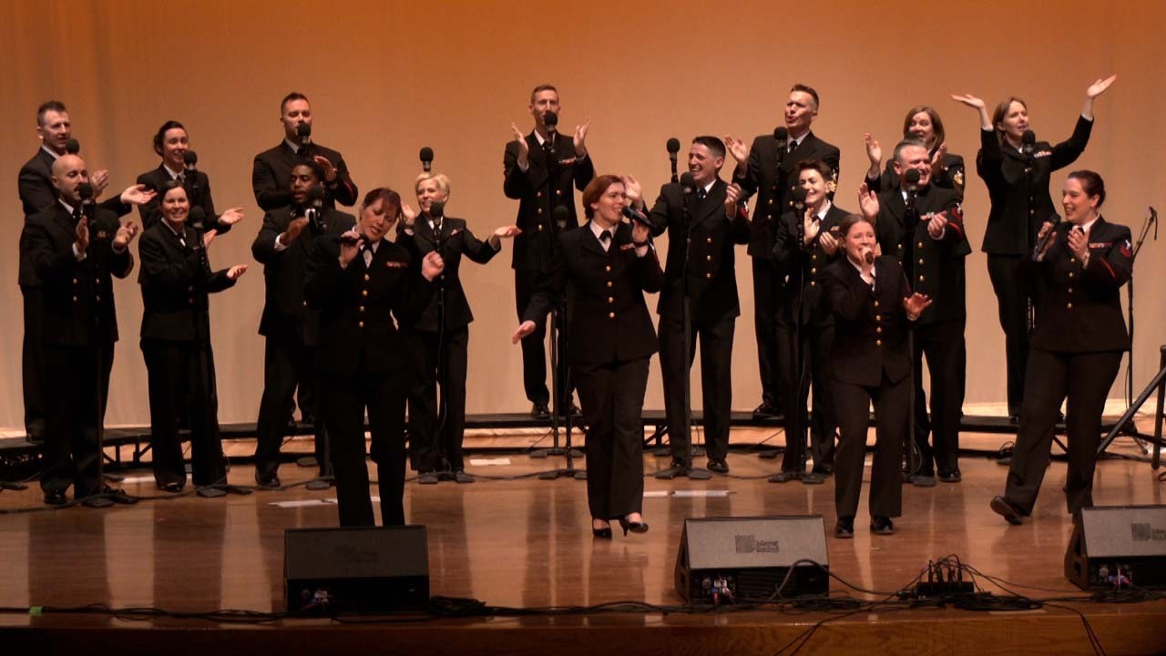 BNEWS Feature: Anchors Aweigh! U.S. Navy Band Captivates at BHS