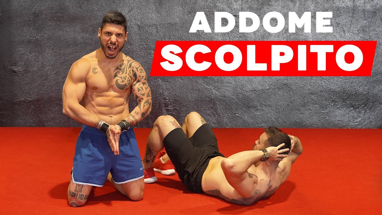 ADDOMINALI SCOLPITI IN 8 MINUTI