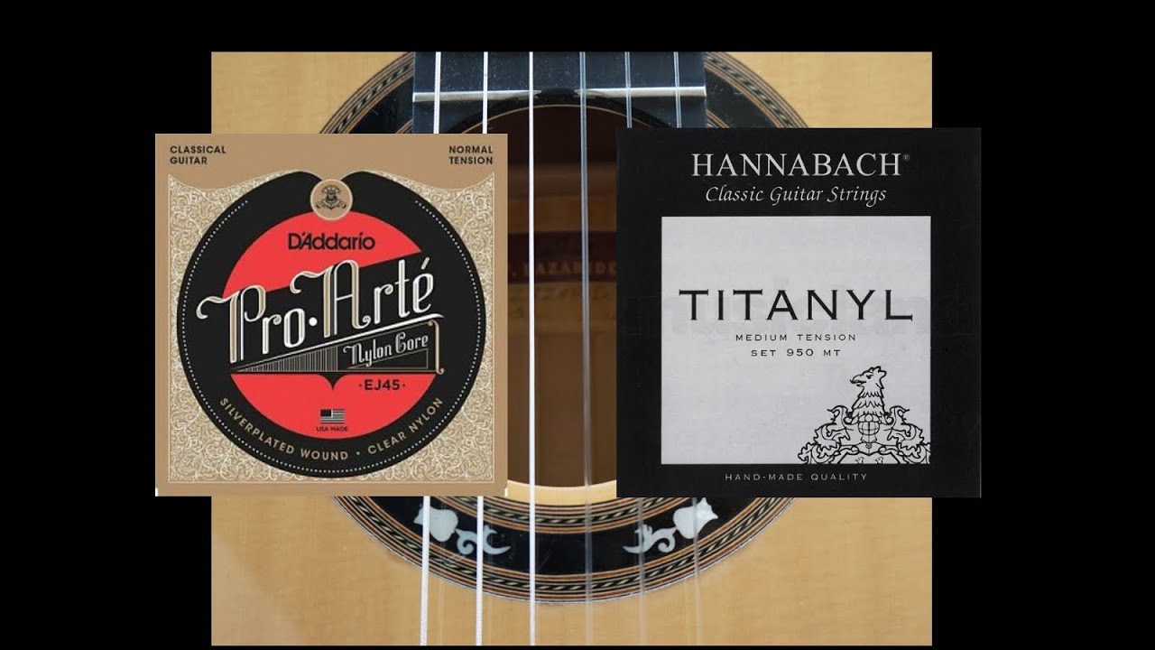 D' Addario EJ45 VS Hannabach 950 MT Titanyl