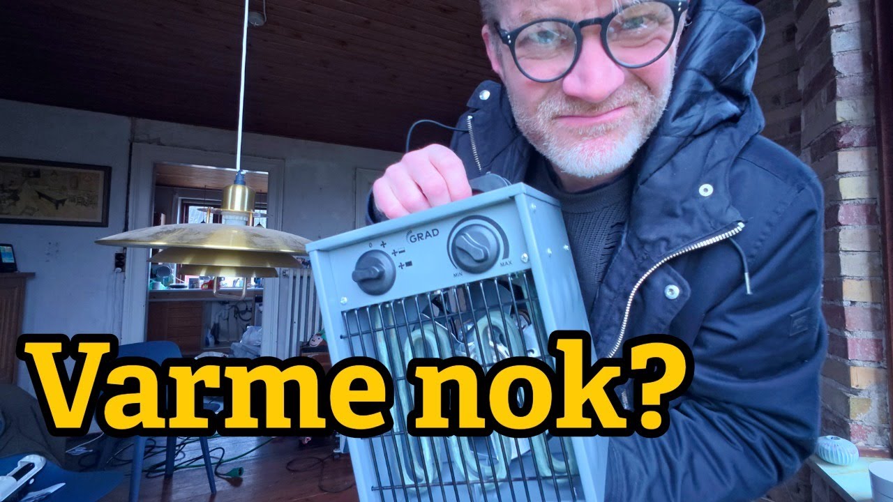G&Aring;RDEN FRYSER: Virker billig el-varme faktisk? 🥶