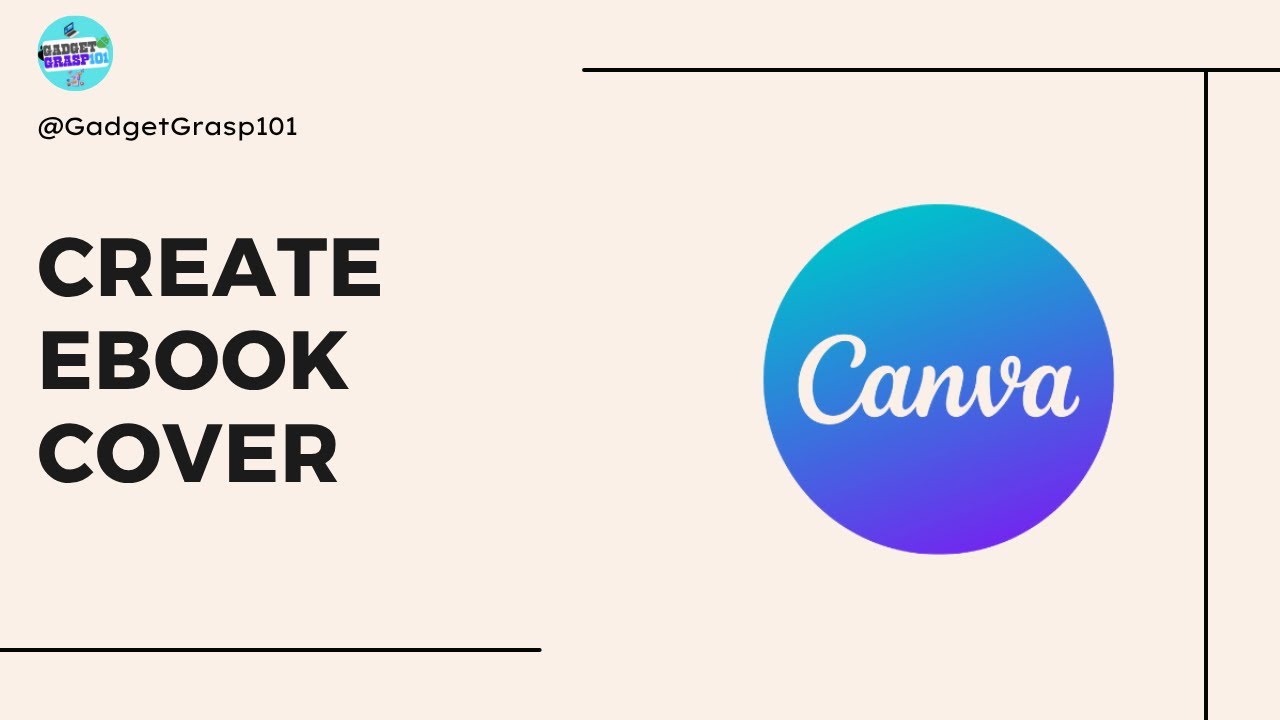 How to Create Ebook Cover using Canva