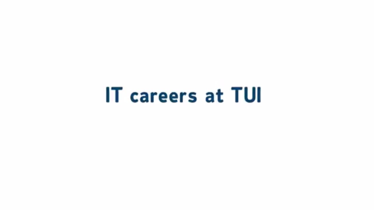 IT careers at TUI