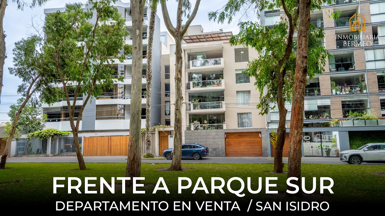 Departamento en venta en San Isidro frente a Parque Sur (CORPAC) | 225 m²