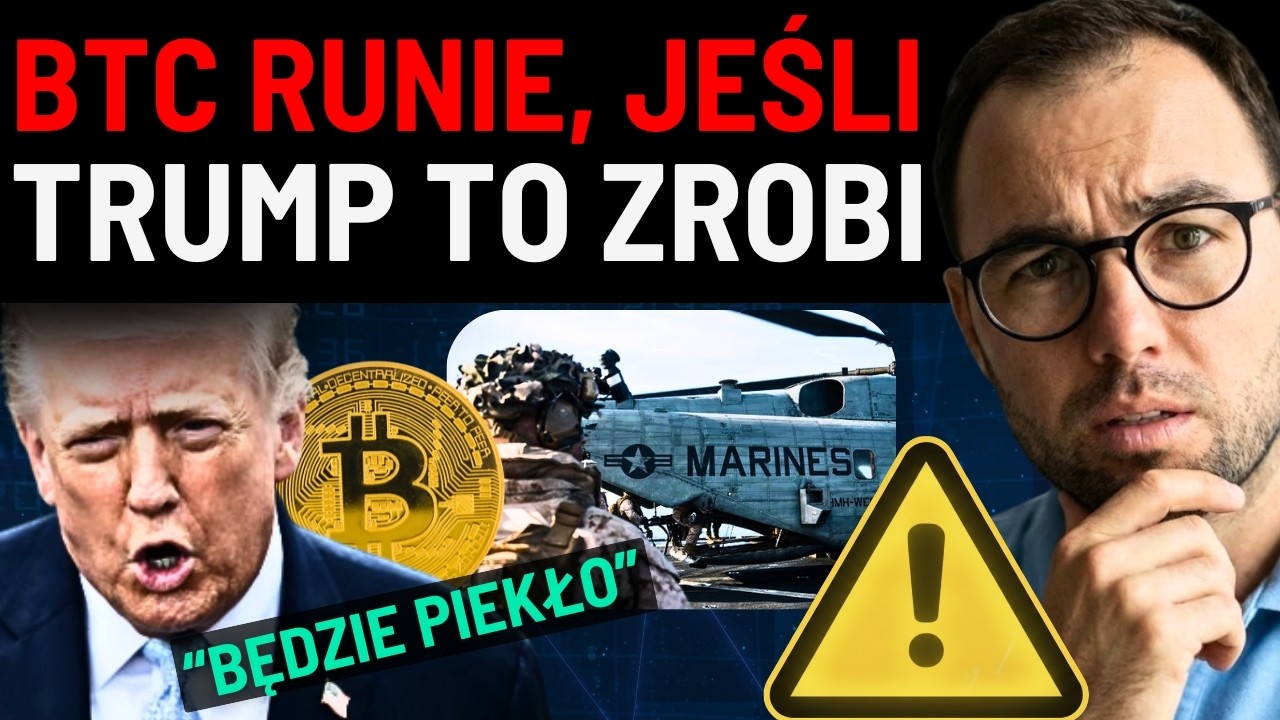 Iran odrzucił pok&oacute;j! 5000 Marines już płynie!&nbsp;Rynek krypto ZAGROŻONY! Analiza BTC, ETH + Strategy