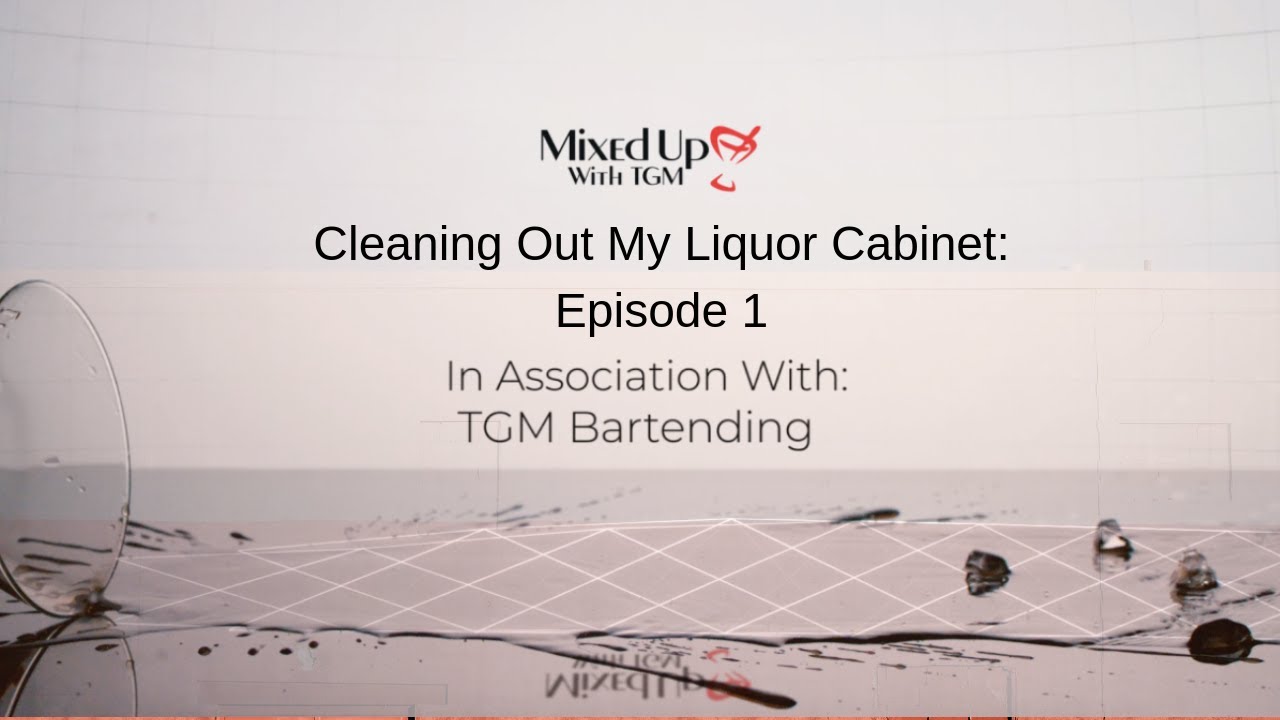 Dark and Stormy Cocktail Recipe (Variation) - Cleaning Out My Liquor Cabinet Episode:1