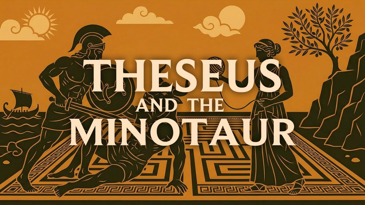 Fall Asleep to the ENTIRE Story of Theseus and the Minotaur (Greek Mythology for Sleep)