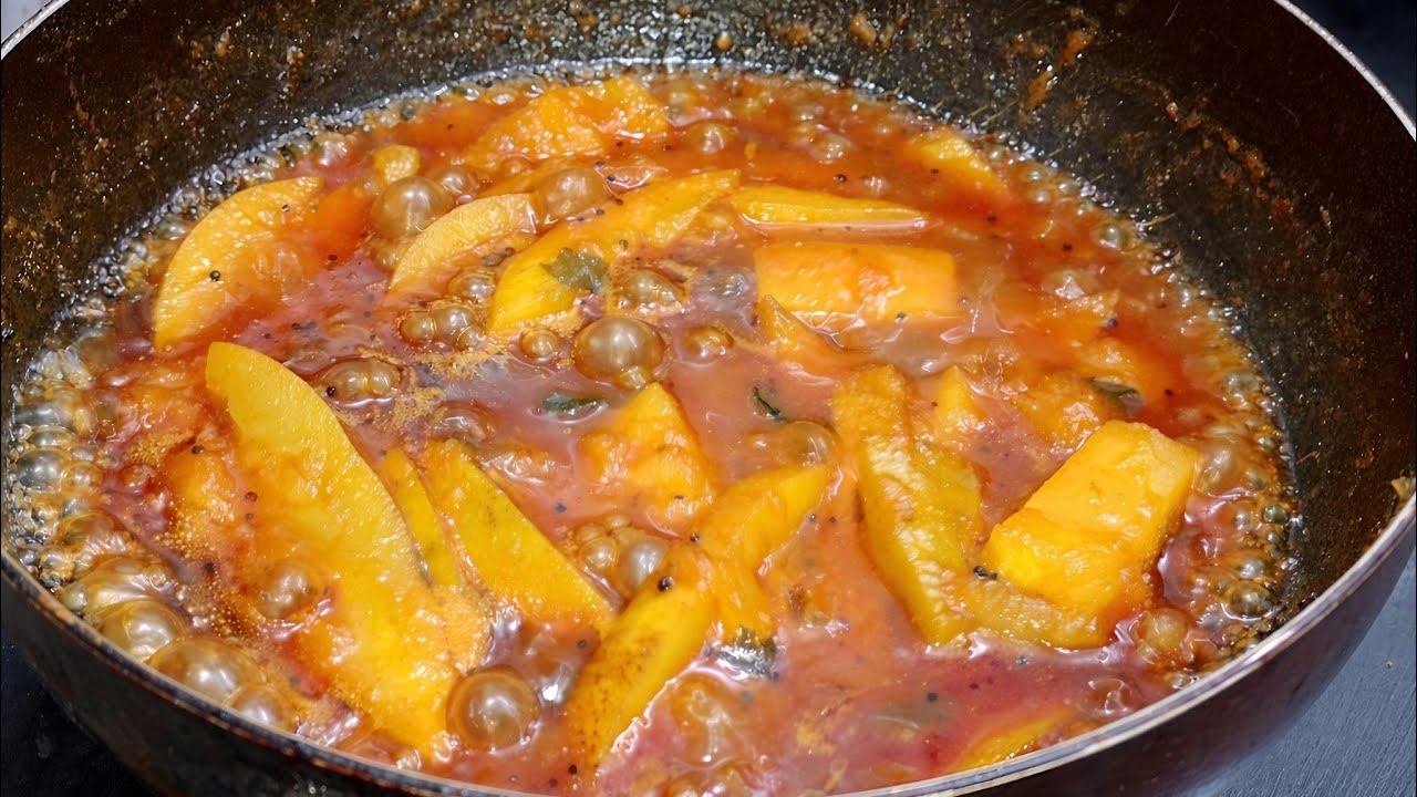  sweet and spicy mango recipe| மாங்காய் இனிப்பு 😋#mango #viralvideo #mangodessert #youtube 