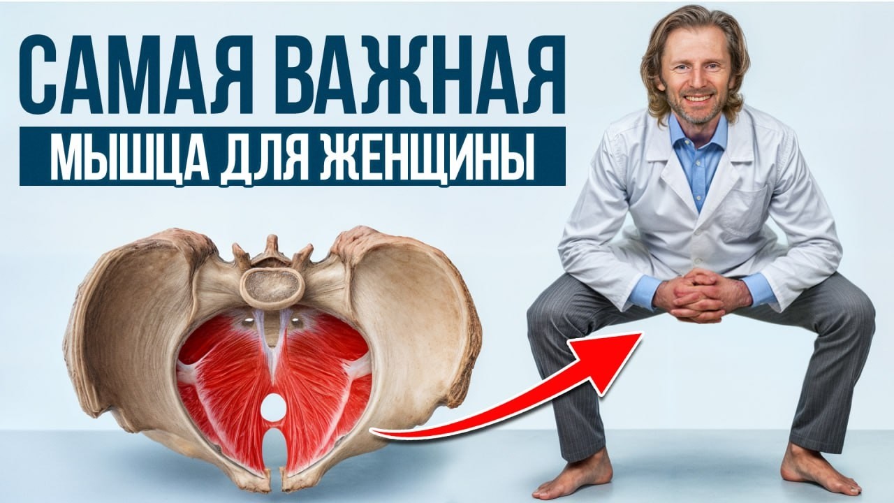 От ЭТОЙ мышцы зависит ВСЕ здоровье женщины / ОДНО упражнение и вы не поверите, что случится