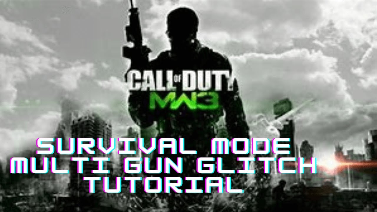 Call of Duty MW3 Survival | Multi Gun Glitch Tutorial | XBox Version