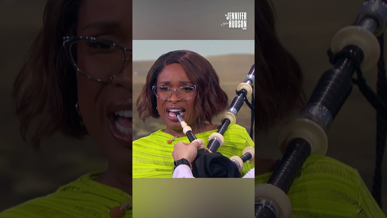 JHud learns to play the bagpipes!