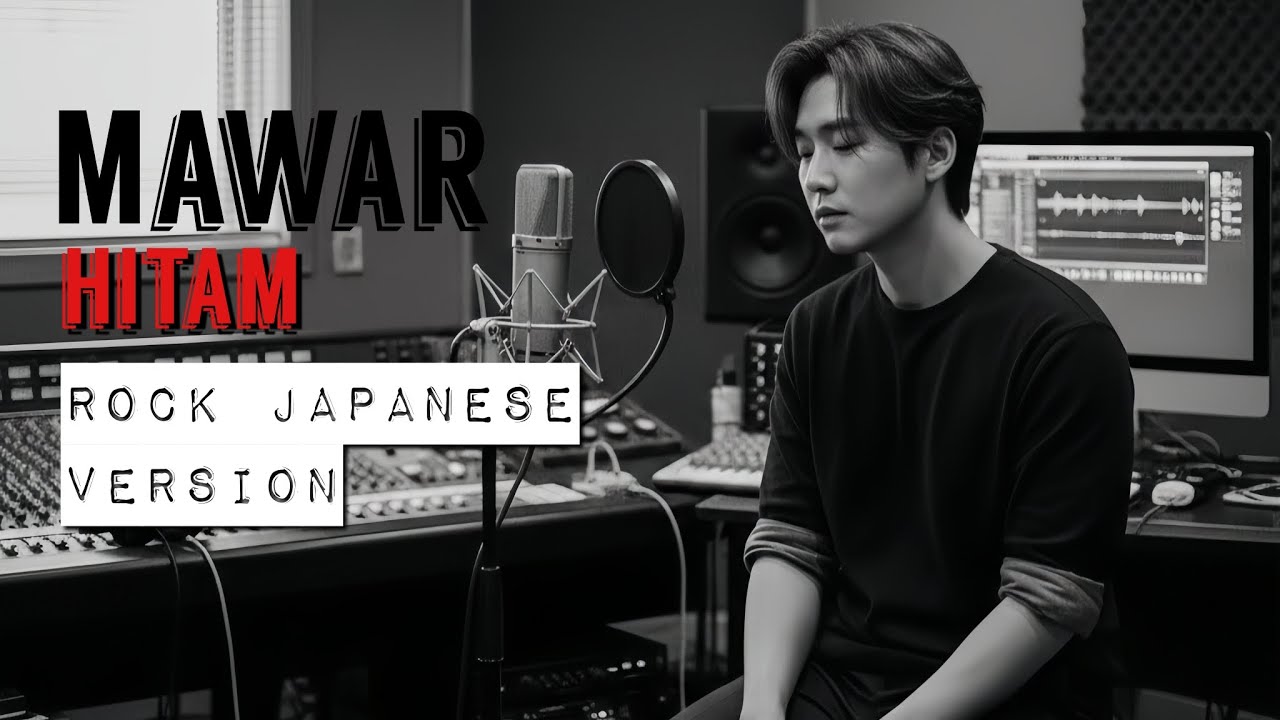 MAWAR HITAM Rock Japanese version || cover lagu indo terbaru 