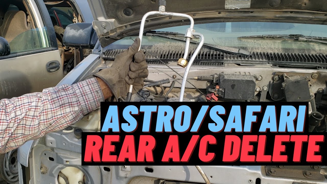 Rear A/C Delete Astro / Safari